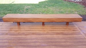 Zuri Walnut Deck in Santa Rosa - After Pics of long bench