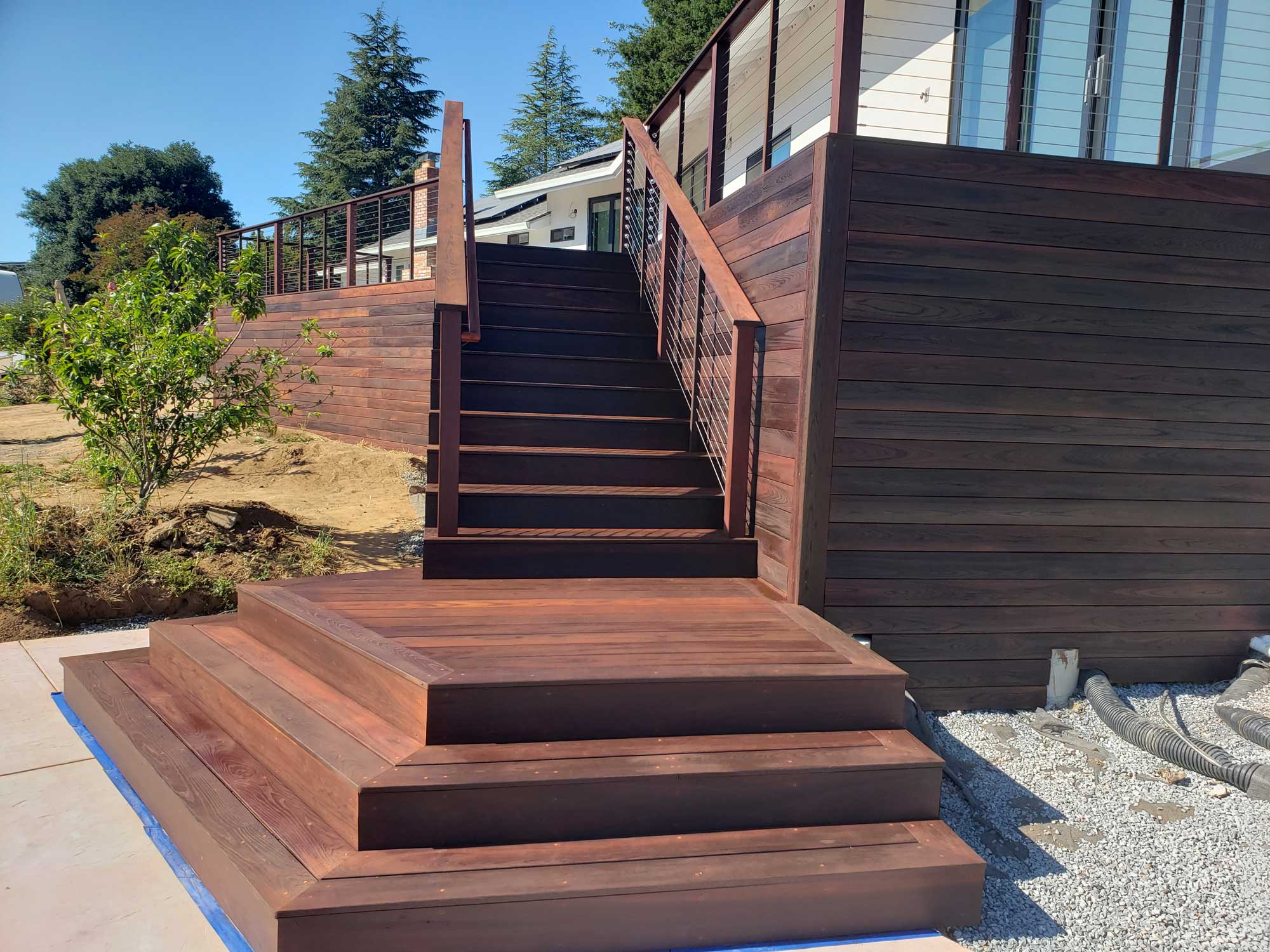 Americana-Decking-with-Cutek-Burnt-Red-finish-stairs